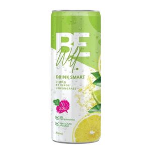 Be Well Citrus Lata (Limon-Te-Lemograss) 250 ml 6 Unid