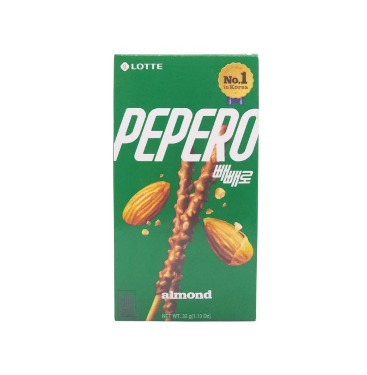 Pepero Galleta Almandra 32 Grs
