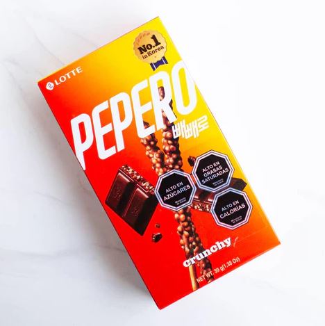 Pepero Galleta Crunchy 32 Grs
