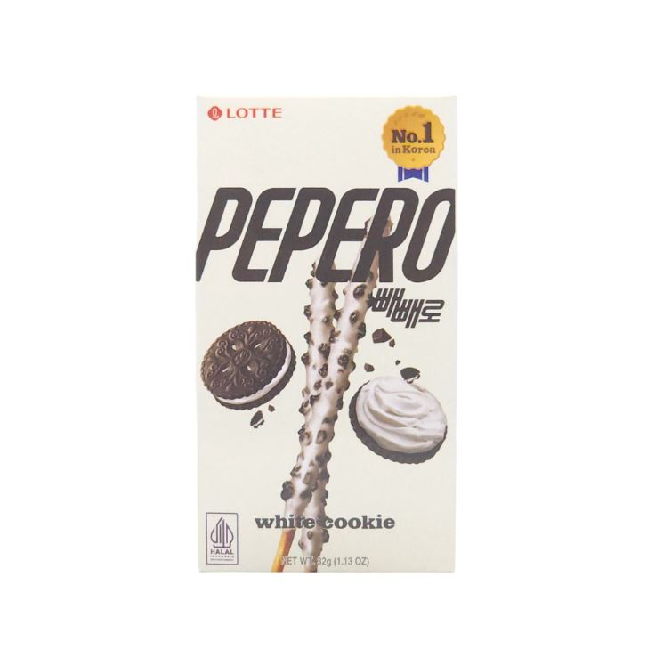 Pepero Galleta White Cookie 32 Grs