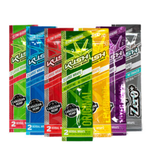 Kush Herbal Wraps X2 Mixto 25 Unid