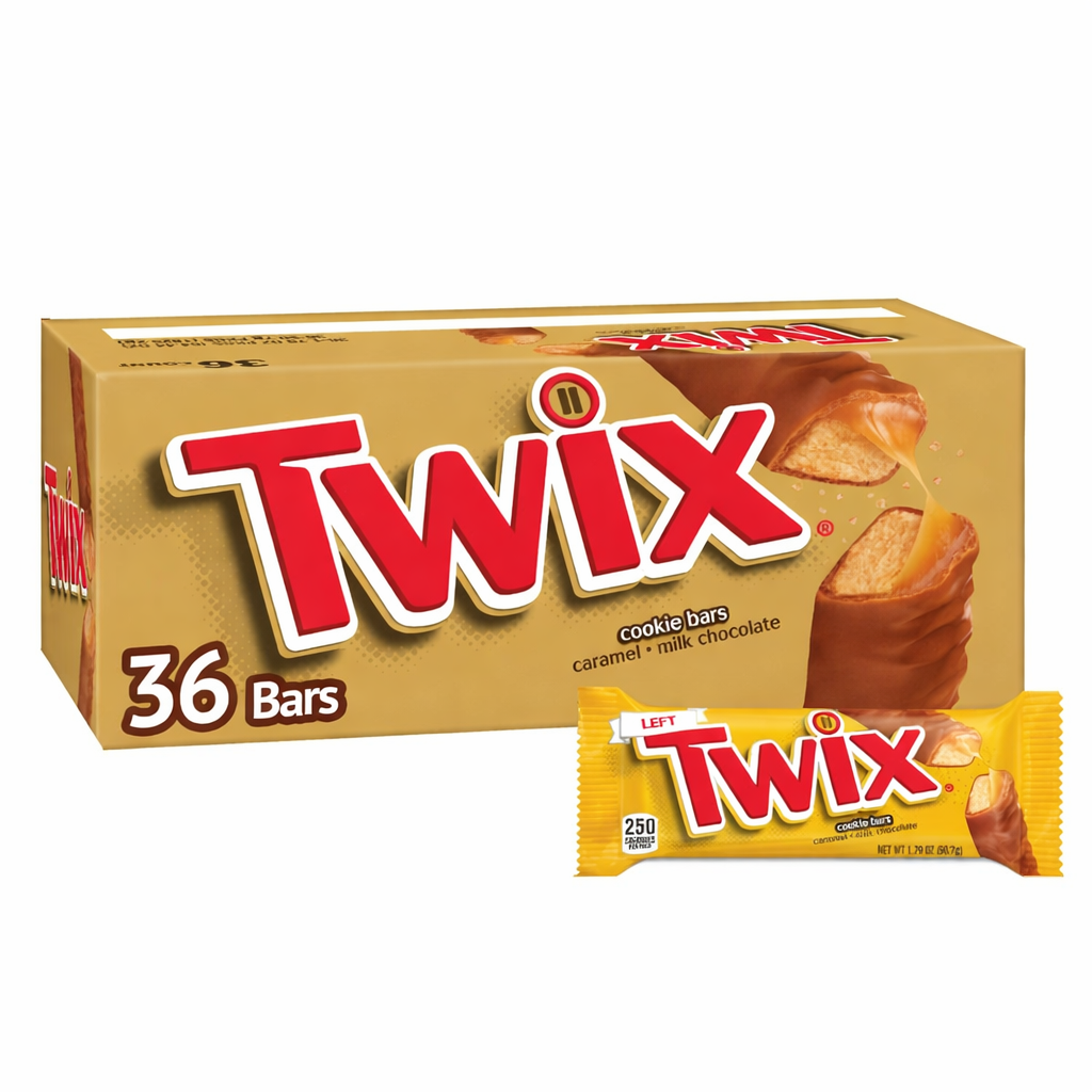 twix chocolate 51 grs display 36 unidades