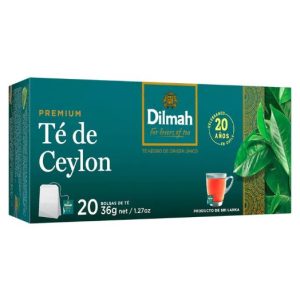 te dilmah negro 20 bolsas