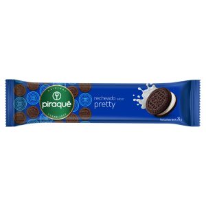 Galleta Chocolate Rellena Vainilla Piraque 76grs
