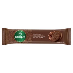 Galleta Rellena Sabor Chocolate Piraque 76grs