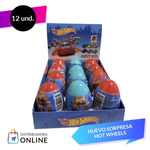 Huevos Sorpresa Hot Wheels 12 unidades