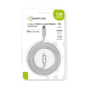 Cable Tipo C 1m blanco Smart Go