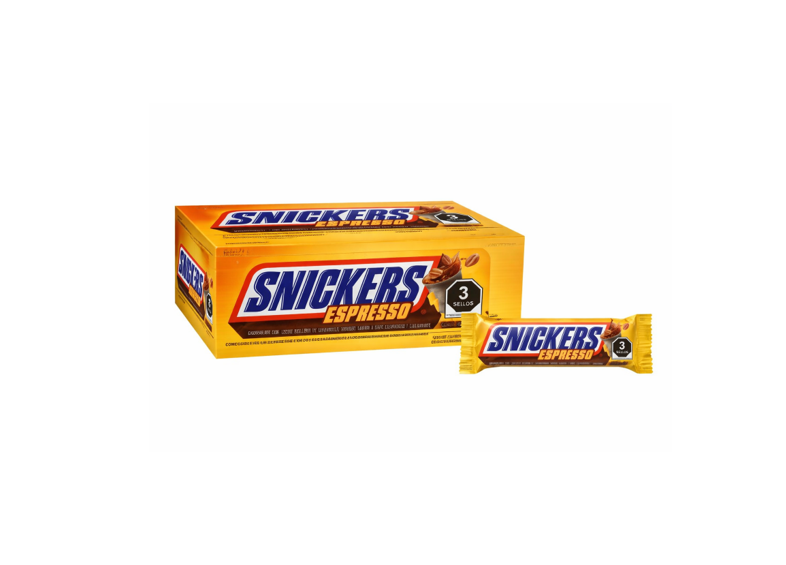 Display Snickers Espresso 41.5Grs 24 Unid