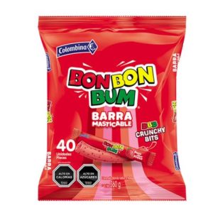 bon bon bum fresa colombina 40 unid