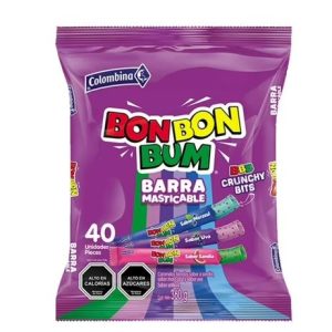 bon bon bum surtido colombina 40 unid