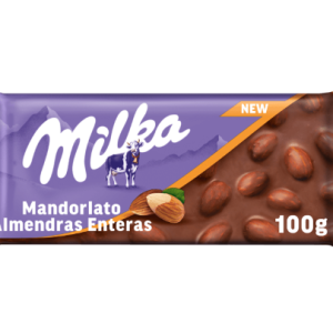milka almendras enteras 100 grs