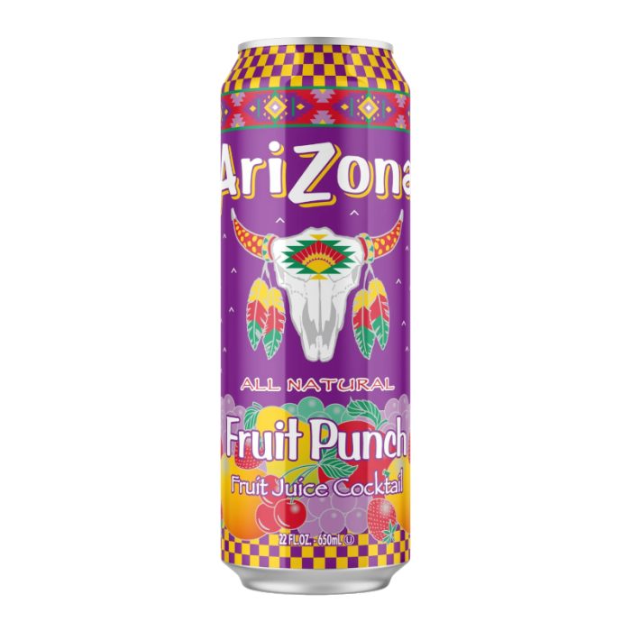 Arizona Coctel Fruit Punch 650 Ml
