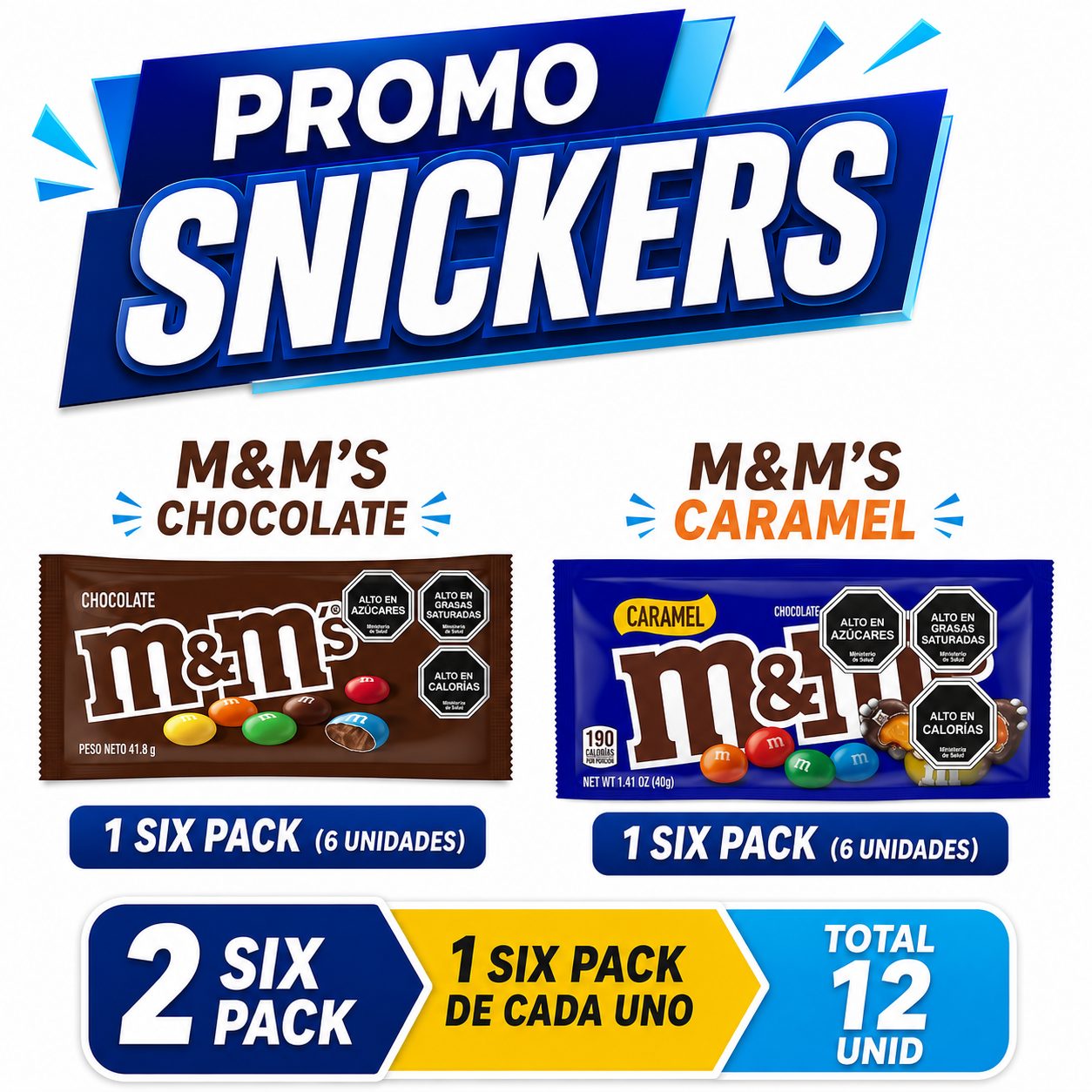 Promo M&M Chocolate Caramel