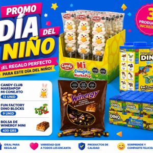 Promo Candy Club Marshpop Mi Conejito Winergy
