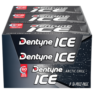 Dentyne Ice Arctic Chill Negro 9 Unid
