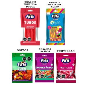 Promo Fini Regaliz y Gomitas