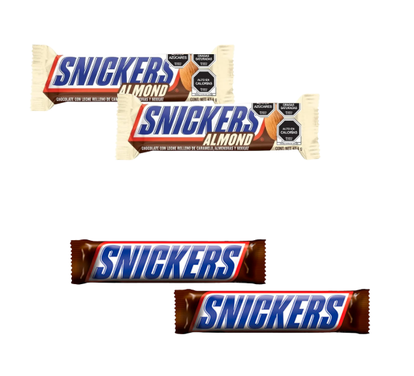Promo 2 Snickers Original + 2 Snickers Almond