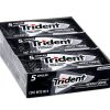 Trident Negro Menta Fuerte 18 Unid
