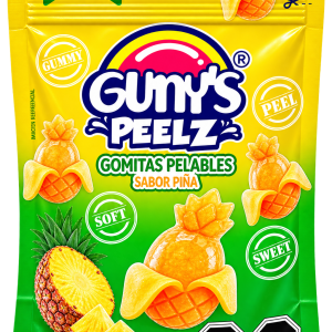 Gunys Peelz Gomitas Pelables Piña 75 Grs