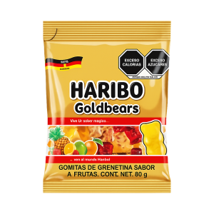 Haribo Gomitas Osos de Oro 80 Grs