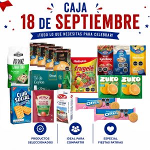 Caja Fiestas Patrias 13 Productos
