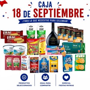Caja Fiestas Patrias 21 Productos