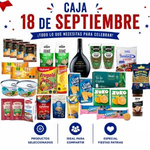 Caja Fiestas Patrias 26 Productos
