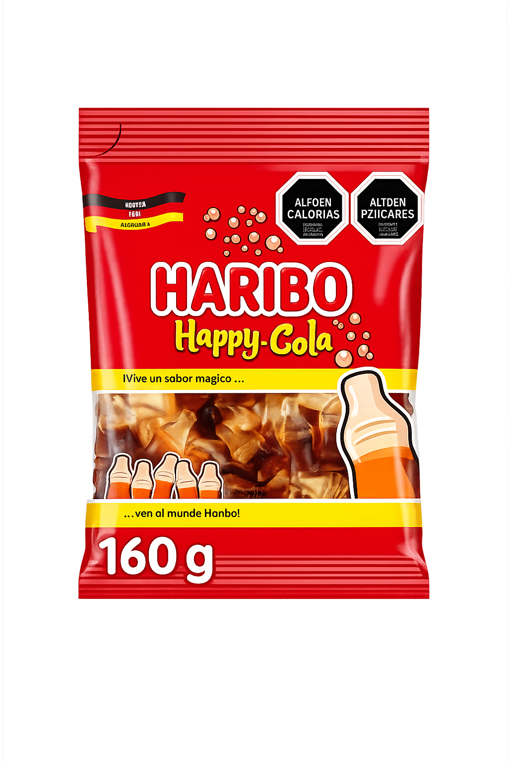 Haribo Gomitas HappyCola 160 Grs