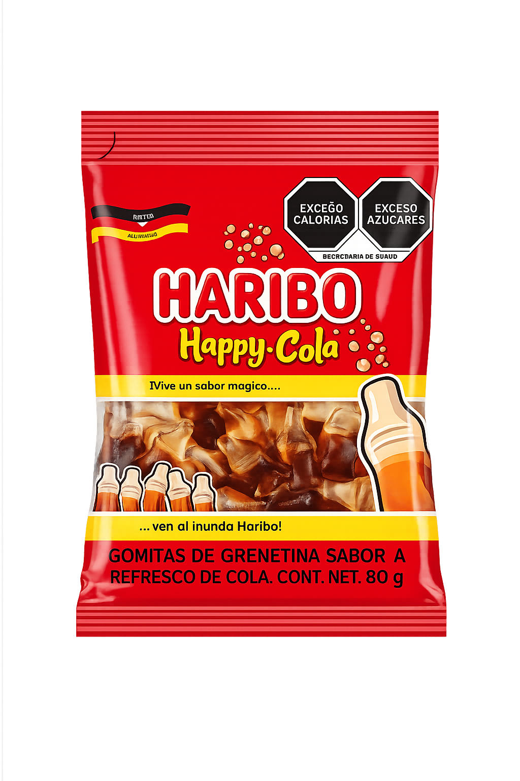Haribo Gomitas HappyCola 80 Grs