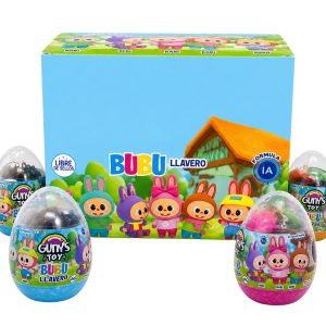 Huevos Sorpresa Bubu Llavero 18 Unid