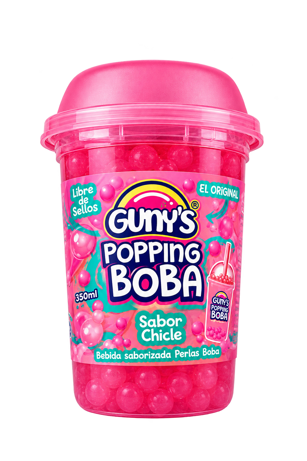 Gunys Popping Boba Chicle 350 ml