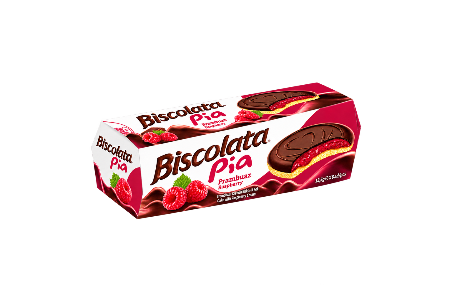 Galleta Biscolata frambuesa 100g