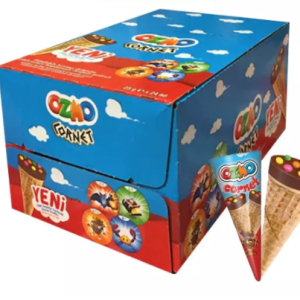 Ozmo Cornet Chocolate Barquilla 24 Unidades