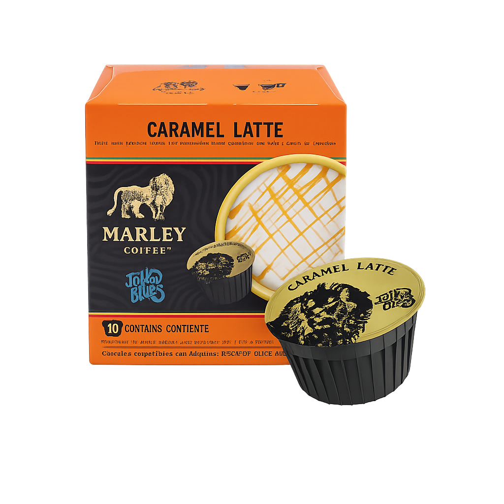 Marley Coffee Caramel cápsulas de café 10 unidades 150 g