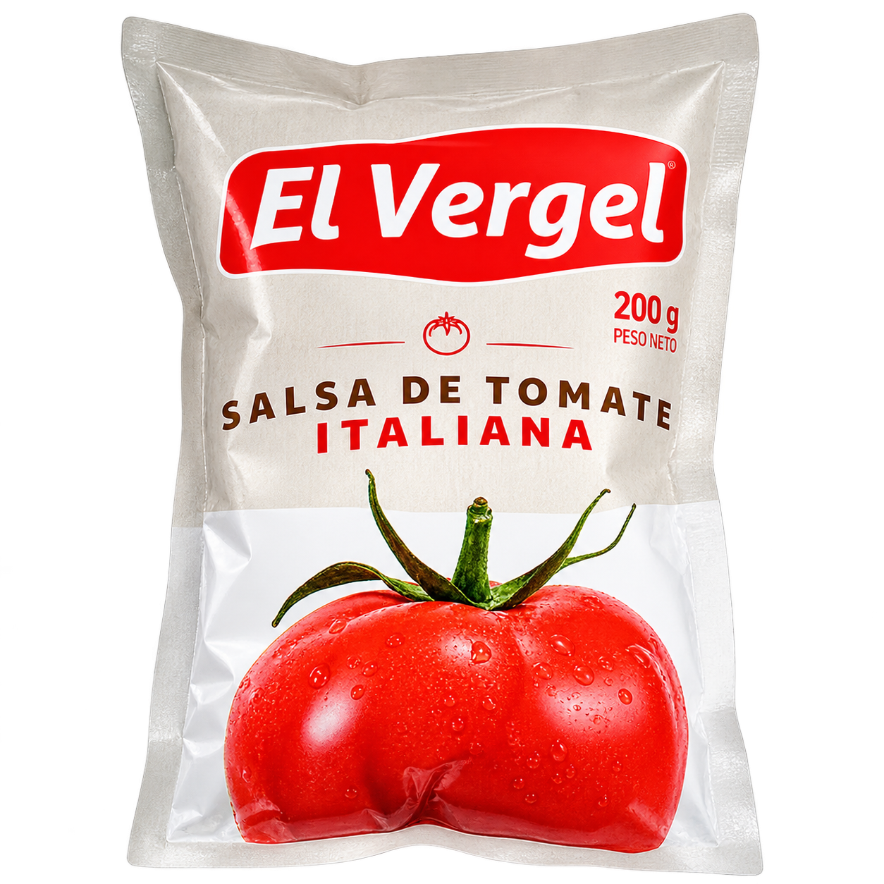 El Vergel Salsa de Tomates Italiana 200 G