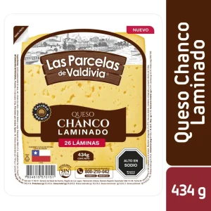Queso Chanco Laminado Las Parcelas de Valdivia 434 Grs