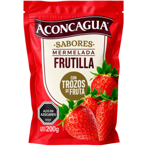 Aconcagua Mermelada de Frutilla con Trozos 200 G