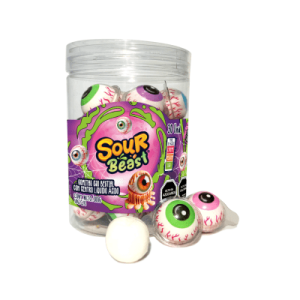 Sour Beast Gomitas Ojo Bestial 10 Grs 30 Unid